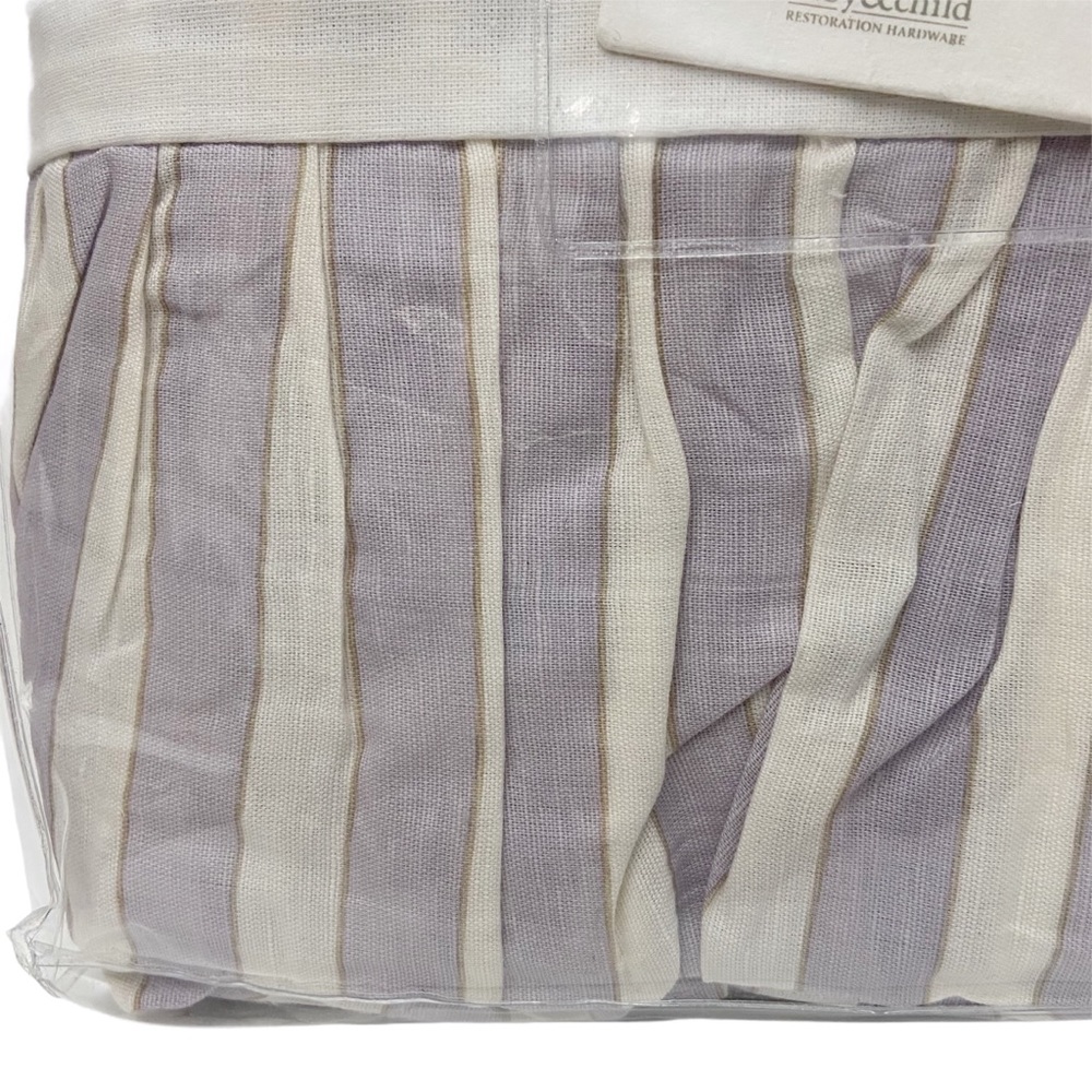 Restoration Hardware Antique Stripe Bed Skirt - Picture 5 of 6